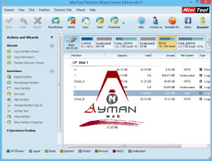 Partition Wizard Home Edition 8.1.1